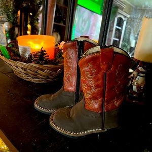 Old West Toddler Cowboy Boots size 4.0 D